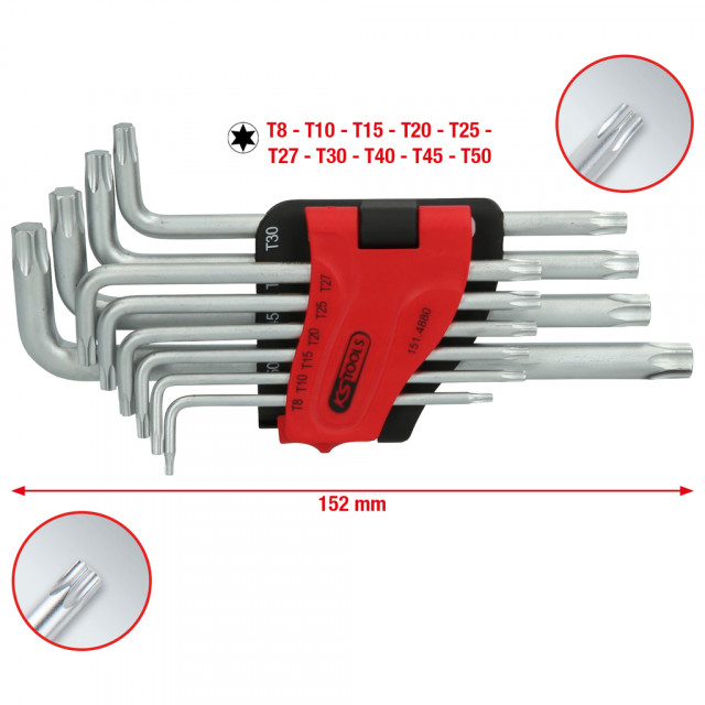 Art. 151.4880 Torx komplekts T8 - T50