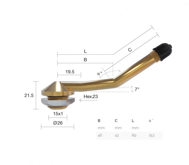 1155   Bezkameru disku ventilis diskam ar 16 mm urbumu